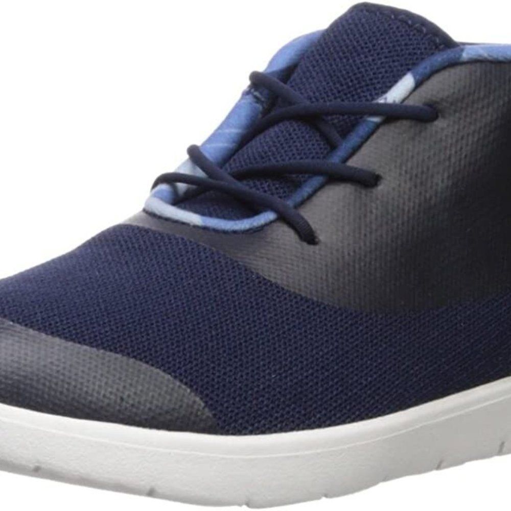 UGG Seaway Chukka 1092434K Kid's Boys Navy/Black Camo Lined Sneaker Shoes UGG413